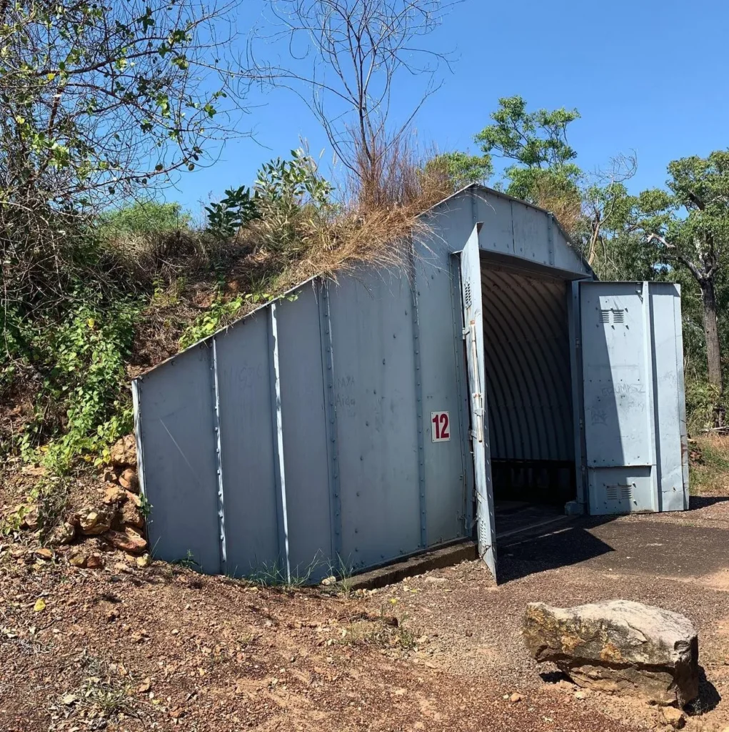 WWII bunkers, Charles Darwin National Park